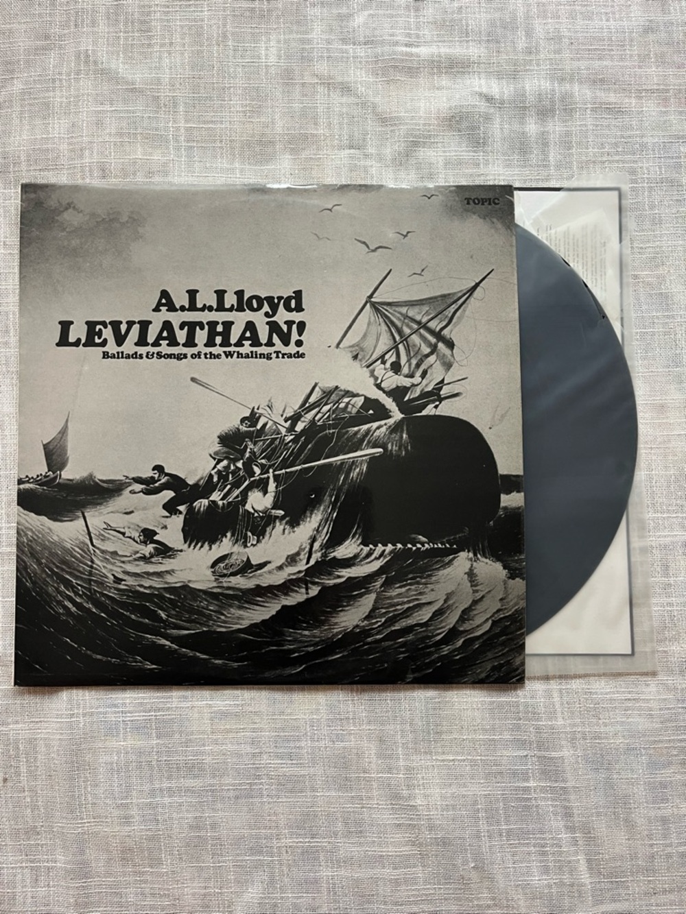 Vinyl🖤Sea Shanties - A.L. Lloyd "Leviathan!" Vinyl LP 1967